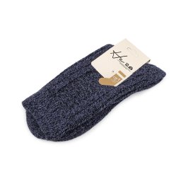 Dámské ponožky vlněné, teplé, barva 15 modrá jeans