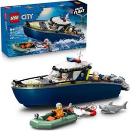 Lego City 60456 Honička v policejní lodi