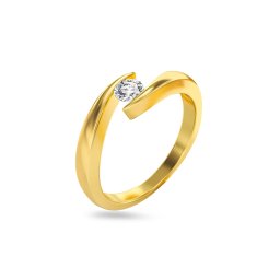 Diamantový prsten Virtue z kolekce Dream rings, žluté zlato 14K BSBR157