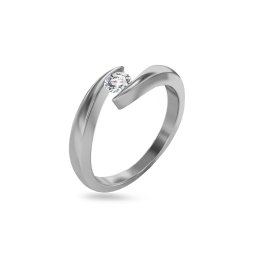 Diamantový prsten Virtue z kolekce Dream rings, bílé zlato 14K BSBR157A
