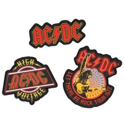 nášivka nažehlovací (set 3 ks) AC/DC - High Voltage - SETP19