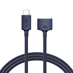 Tech-Protect MMC01 Ultraboost USB-C na MagSafe 3 kabel 140W 2m - Půlnočně modrá