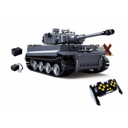 Sluban stavebnice těžký tank PANZERKAMPFWAGEN VI TIGER RC na dálkové ovládání