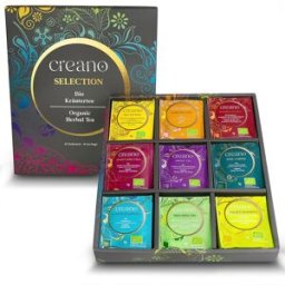 Creano BIO bylinný čaj – sada Grey 45 sáčků / 9 druhů (90 g)