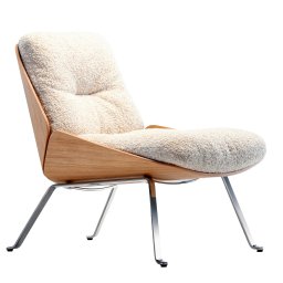 Prostoria designová křesla Rei Easy Chair Fixed Base Low Back