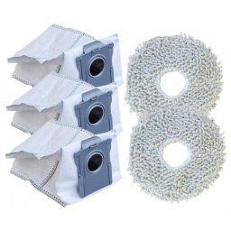 Mopy a sáčky pro DREAME D20, D30, L10s, L40, L50, X30, X40, X50, X60 a Mova 2+3ks sada