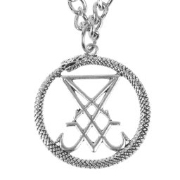 obojek Sigil Of Lucifer Silver - PSY1072