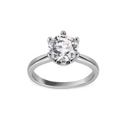 Diamantový zásnubní prsten Represent s lab-grown diamantem 2,00 ct, bílé zlato 14K BSLG009A
