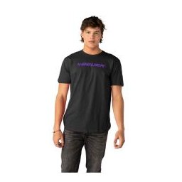 Hokejové tričko BAUER Everyday Tee Black SR (1068514) SR XL = výška postavy 185 - 191cm