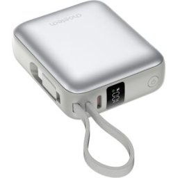 ChoeTech Mini 35W 10000mAh Power Bank with USB-C input/output Cable gold