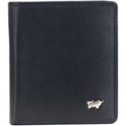 Braun Büffel Golf Rfid Carré wallet with 6 card slots, black