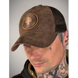 kšiltovka HYRAW - TRK - METAL ACE BROWN - 263TR07