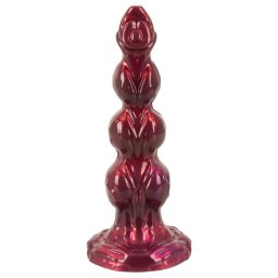 Beasty Cocks - realistick fantasy dildo ,,Vlkodlak Willie" s psavkou (metalick bord, 21 cm)