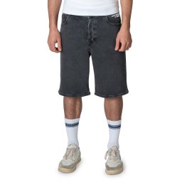 kraťasy unisex HOME BOY - x-tra Baggy - Denim - Washed Grey - 01SH0384 WASHED GREY-85