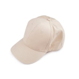 Dětská bavlněná kšiltovka, barva 3 béžová světlá