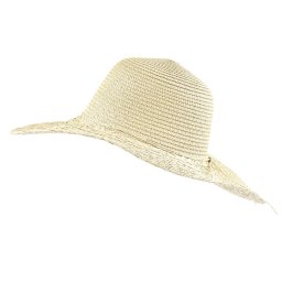 Dámský letní klobouk / slamák, barva 2 béžová nejsv.