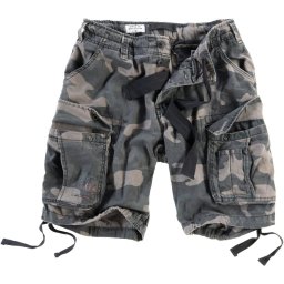 Kraťasy AIRBORNE VINTAGE BLACK CAMO vel. L