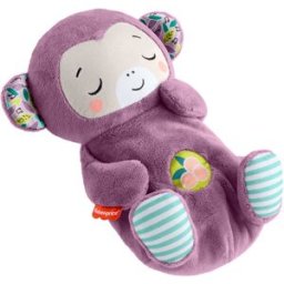 Mattel Fisher-Price Mazlivá a uklidňující fialová opička