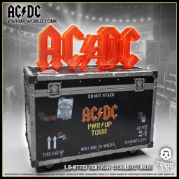 dekorace (krabička) AC/DC - Rock Ikonz - On Tour - PWR UP Tour Road Case - KNUCKLEBONZ - KNBZ-ACDCRC200PWR