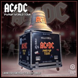 dekorace (krabička) AC/DC - Rock Ikonz - On Tour - PWR UP Tour Hells Bell - KNUCKLEBONZ - KNBZ-ACDCBELL200PWR