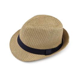 Letní klobouk / slamák unisex, barva 26 (vel. 59) režná