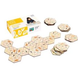 Toys for life Šestihranné domino příroda