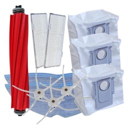 11ks Kartáče, HEPA filtry, mopy, sáčky pro ROBOROCK S7 MaxV Ultra, sada