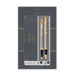 Parker Royal I.M. Brushed Metal GT 1501/2573217 sada keramického a kuličkového pera