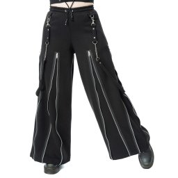 dámské kalhoty - baggy HEARTLESS - EMBER ALTER - JOGGERS - BLACK - P-EALT-B
