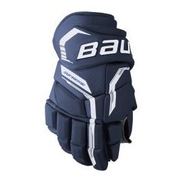 Hokejové rukavice Bauer Supreme Fuse INT (1067093) černo-bílá 12.5 palců = výška postavy 150-165cm
