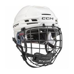 Hokejová helma CCM Tacks 720 Combo bílá M - obvod hlavy 55-58cm