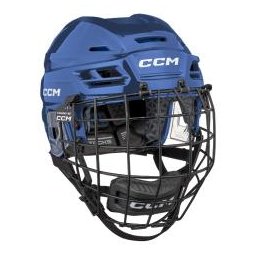 Hokejová helma CCM Tacks 310 Combo 2026 modrá M - obvod hlavy 54-59cm