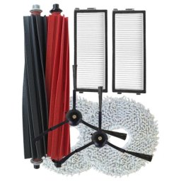 8ks Kartáče, HEPA filtry a mopy pro ROBOROCK Qrevo Slim/Master sada