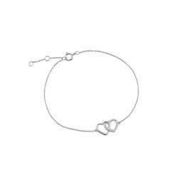 Náramek s diamantovým srdcem 0,050 ct IZBR002AAN