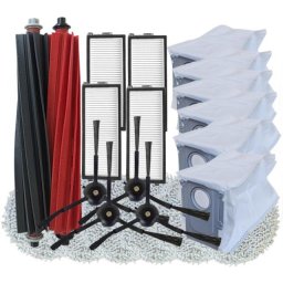 22ks Kartáče, HEPA filtry, mopy a sáčky pro ROBOROCK Qrevo Slim/Master sada