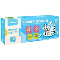 Mideer Čísla srovnávací puzzle 20 dílků