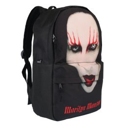 batoh Marilyn Manson - Logo/Red Lips - Daypack - DPMMRED