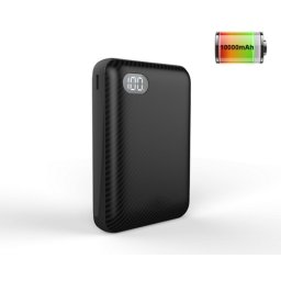 Power bank s 3x výstup Micro USB / USB C / Lightning konektor - 10 000 mAh