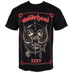 tričko pánské Motörhead - Anniversary - ROCK OFF - MHEADTEE05MB