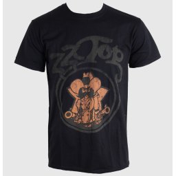 tričko pánské ZZ Top - Outlaw - Vintage Blk - BRAVADO EU - ZZTS01