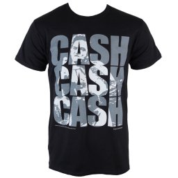 tričko pánské Johnny Cash - Cash Cash Cash - PLASTIC HEAD - PH8655