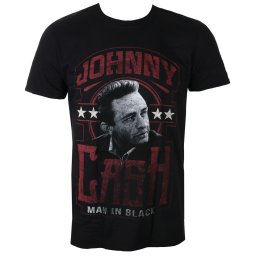 tričko pánské Johnny Cash - Man in Black - Black - ROCK OFF - BILMAR00188