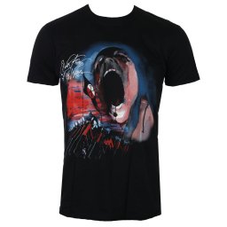 tričko pánské Pink Floyd - The Wall Scream & Hammers - Black - ROCK OFF - WALLTS08MB