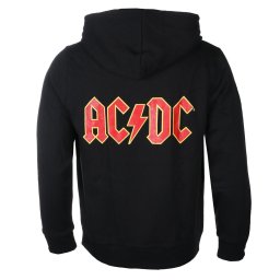 mikina pánská AC/DC - Logo - ROCK OFF - ACDCZHD05MB