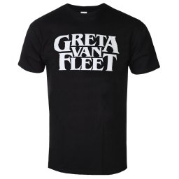 tričko pánské Greta Van Fleet - Logo - ROCK OFF - GVFTS02MB