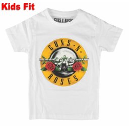 tričko dětské Guns N' Roses - Classic Logo - ROCK OFF - GNRTSP04BW