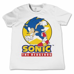 tričko dětské Sonic The Hedgehog - White - HYBRIS - SEG-12-SON006-92-13-WH
