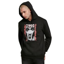 mikina pánská Tupac - Boxed In Black - MT1122