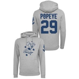 mikina pánská Pepek námořník - Blue Number - Grey - MC180