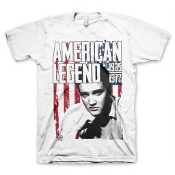 tričko pánské Elvis Presley - American Legend - HYBRIS - RD-1-ELV004-H18-2-WH